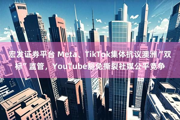 宏发证券平台 Meta、TikTok集体抗议澳洲“双标”监管，YouTube豁免撕裂社媒公平竞争